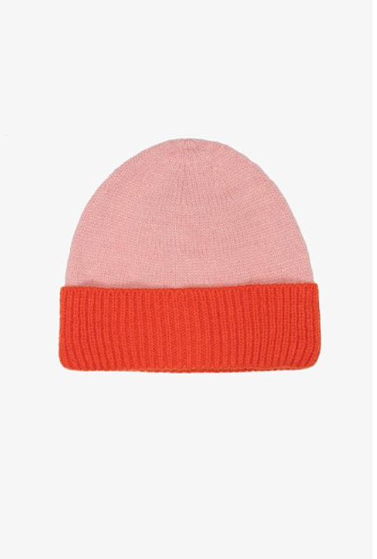 Antler - Pink & Orange Beanie