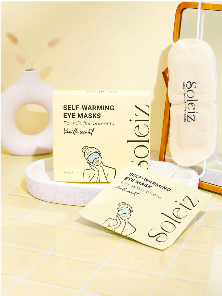 Soliez Self-Warming Eye-Masks - Vanilla