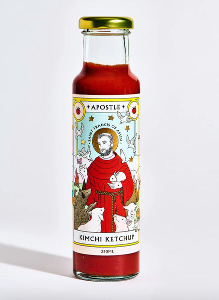 Apostle Hot Sauce - Saint Francis of Assisi Kimchi Ketchup