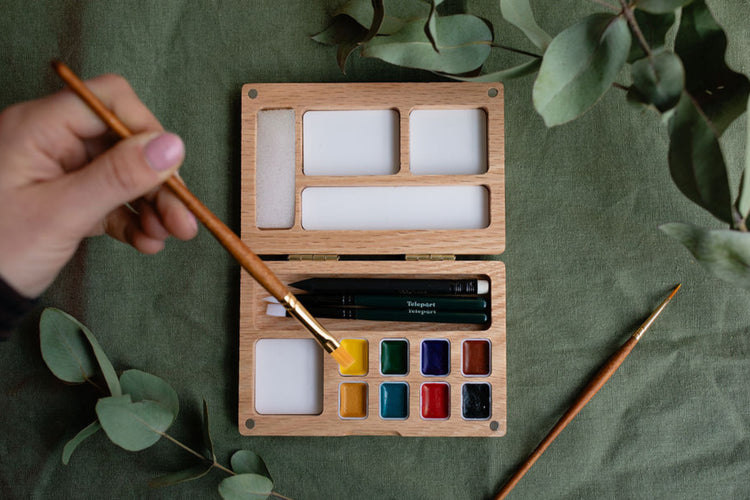 Teleport travel water colour sets